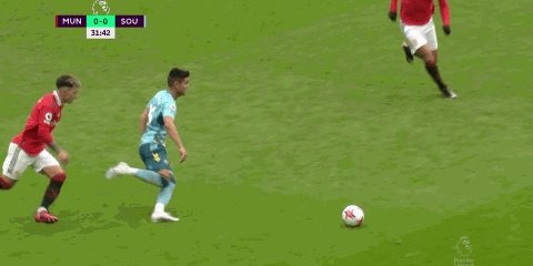 【英超】卡塞米罗又直红，10人曼联0比0南安普敦